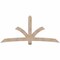 Ekena Millwork Davenport Smooth Timber Gable Bracket, Douglas Fir, 96"W x 44"H x 5 1/2"D x 5 1/2"F, 11/12 Pitch GBW096X44X0606DAV00SDF - alternate 1